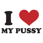 Preview of 'I Heart My Pussy' design.
